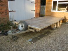 Blue Line Trailer GP3500T (Built 1994) 16ft long x 6ft 6in wide 3.5T Location: Spalding Lincolnshire