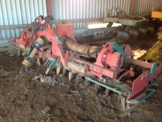 2002 Kverneland NG/400/H4F. 4m folding power harrow Location Atherstone, Warwickshire.