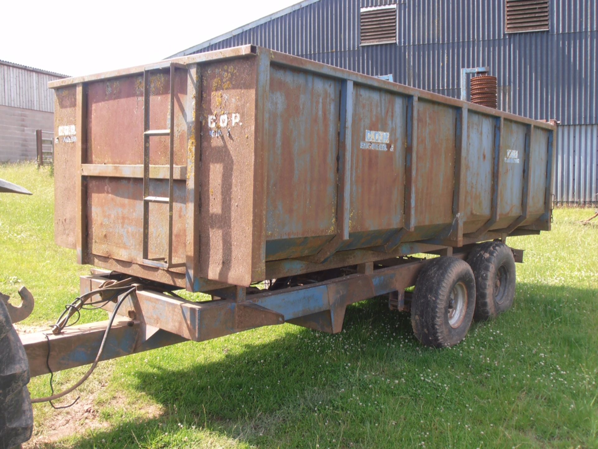 9 Tonne Tipping Trailer Location: Monmouth, Monmouthshire - Image 3 of 3