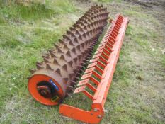 Kuhn 3m pack roller. Location: Retford, Nottinghamshire.