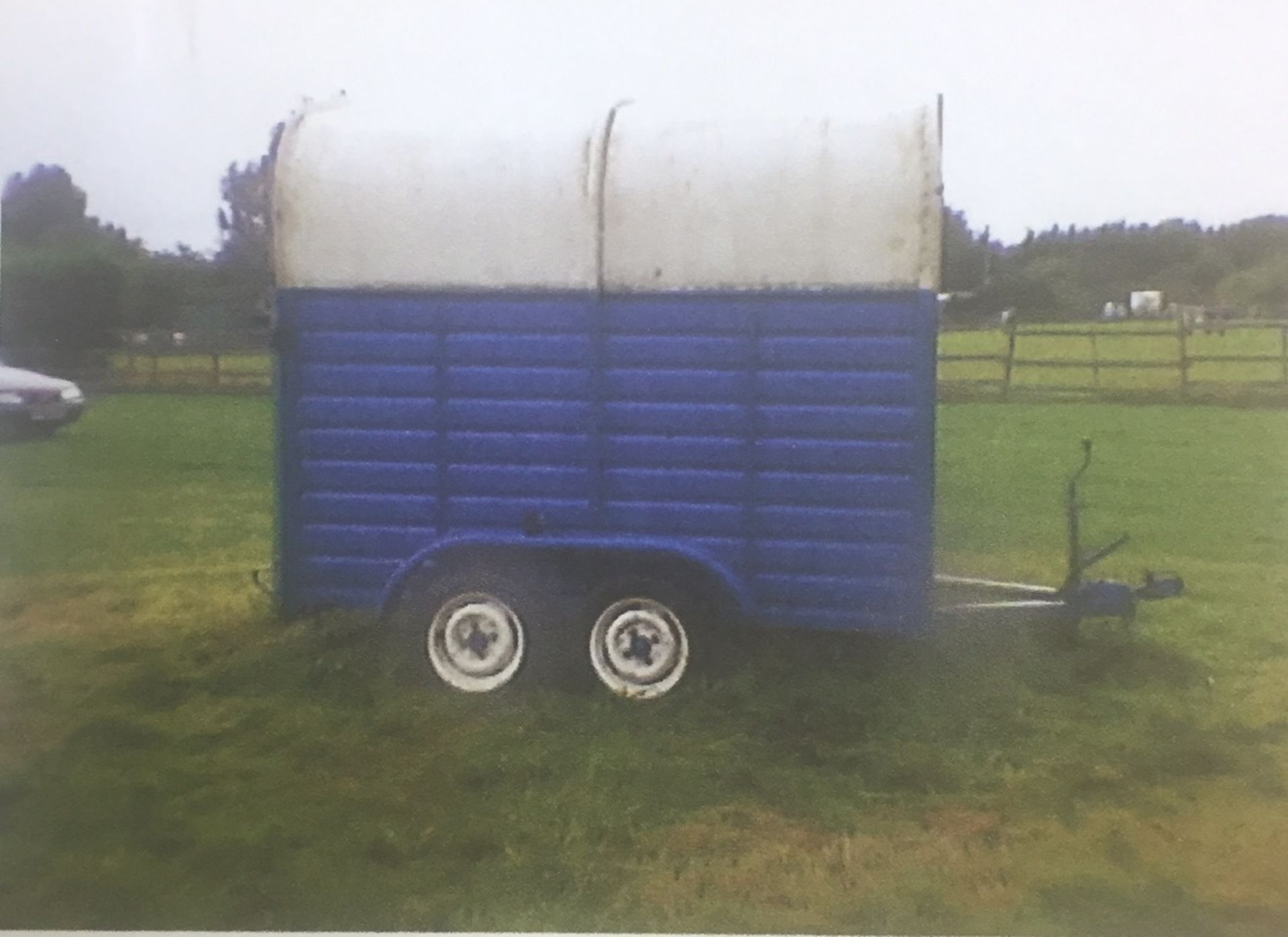 Laurie Pony Trailer Serial Number 4636/74 4 wheel pony trailer, 2 new tyres, spare wheel, - Image 5 of 5