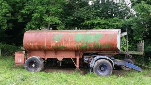 Large tanker trailer and dolly NO VAT Location: Great Missenden, Buckinghamshire