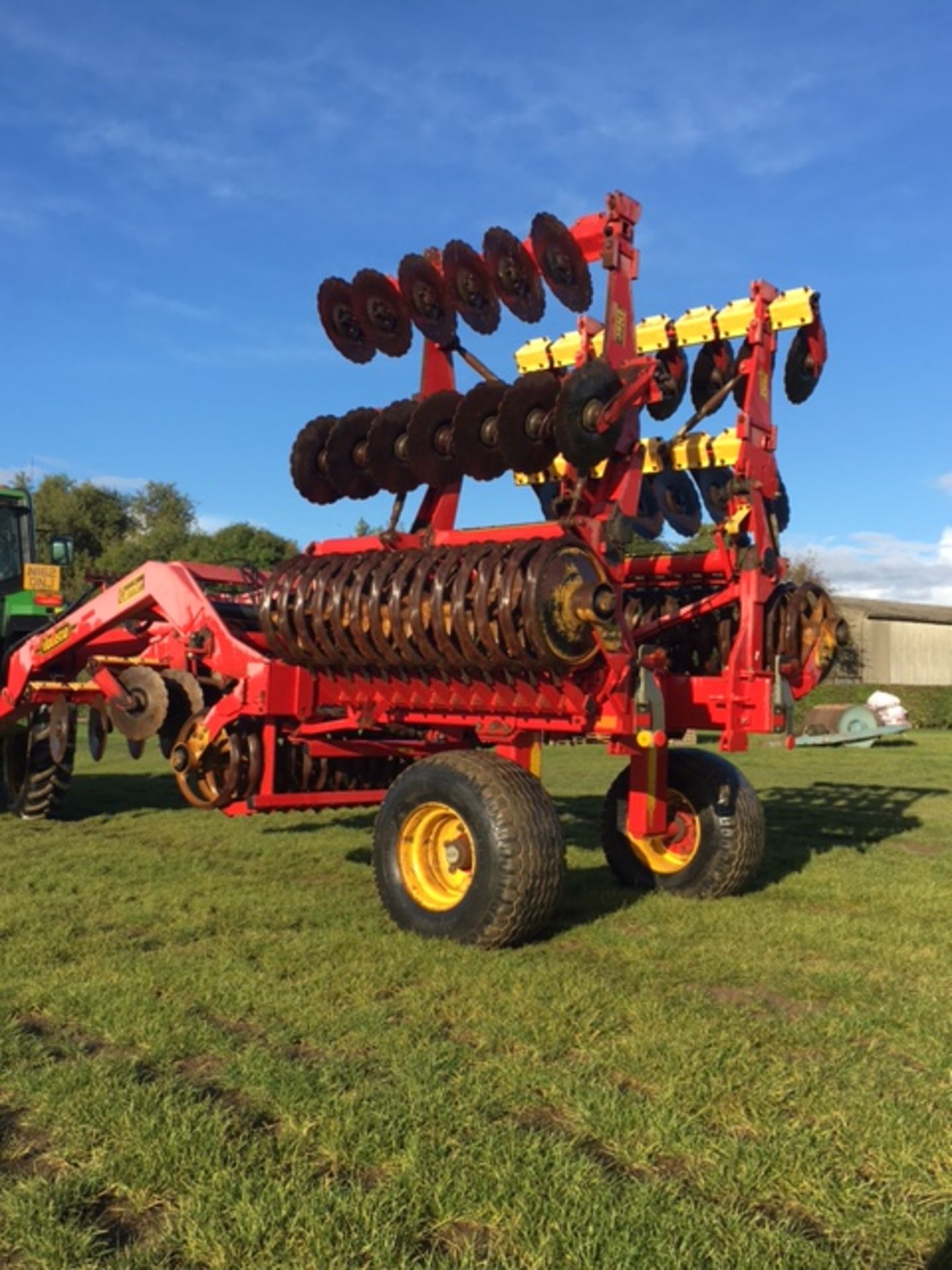 Vaderstad Carrier CR 500 Cultivator Serial Number 1002 5M Disc Location: Wisbech Cambridgeshire