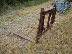 Pallet Forks. Location Kings Lynn, Norfolk.