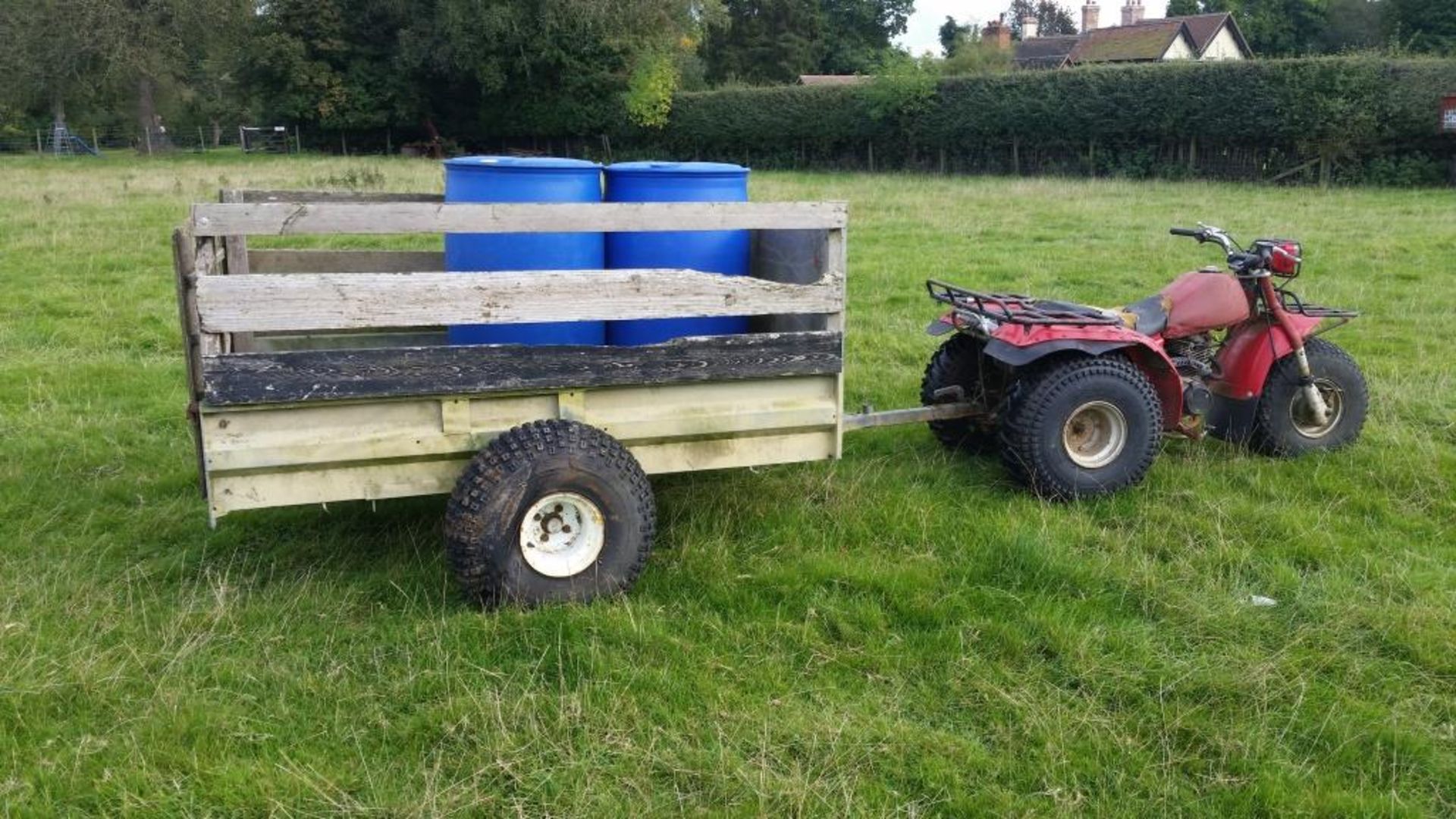 Small Quad Trailer NO VAT Location: Great Missenden, Buckinghamshire - Image 2 of 2