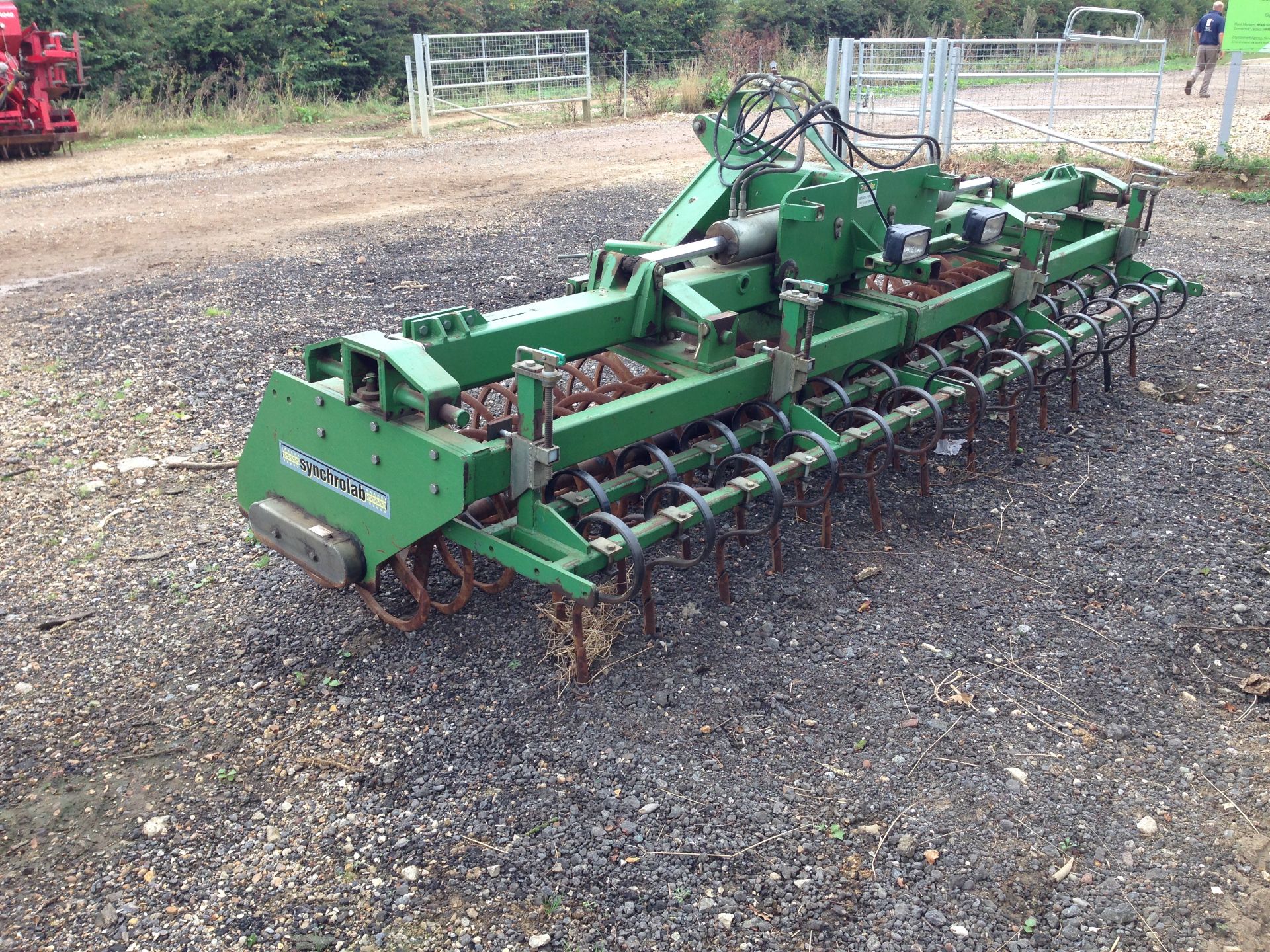 Franquet Synchrolab Front Spiral Press with leading tines, (1999) 4M. Location Norwich, Norfolk. - Image 3 of 4