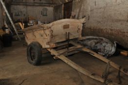 William Crane Wagon Tipping Tumbril. Location near North Walsham, Norfolk.