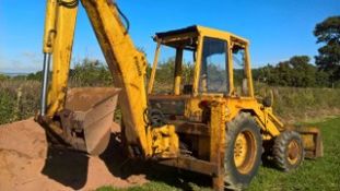 Ford 550 Standard Wheeled Digger. No VAT. Location Exeter, Devon.