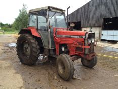 Massey Ferguson 390 2WD Tractor, Registration No: G907 HAH. Location Diss, Norfolk.