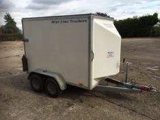 Blue Line Twin Axle Box Trailer (2008) Serial Number SA9BL7556 Twin Axle Box Trailer 1500kg Max