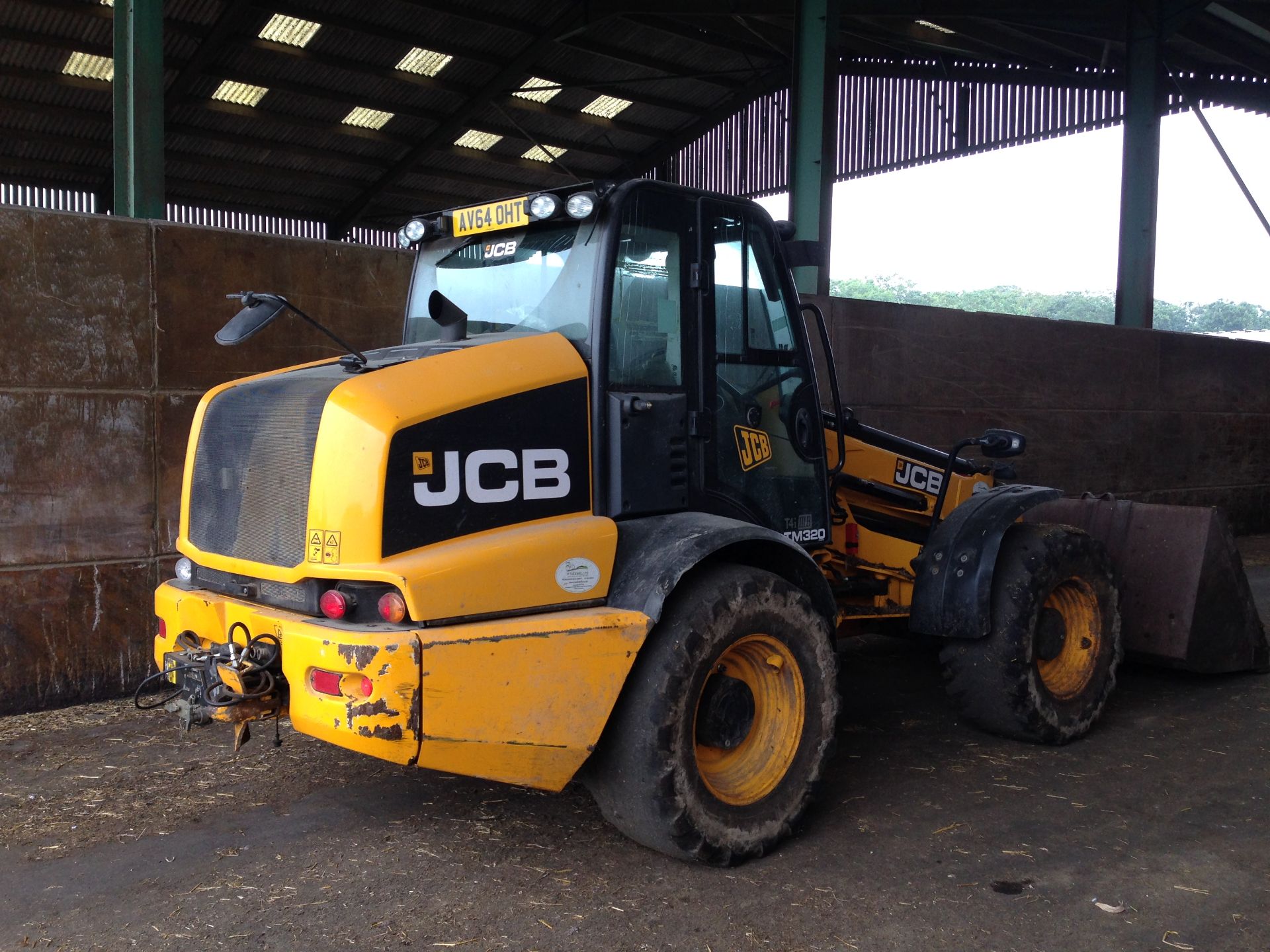 JCB TM320 Agri T4i iiiB, Articulated Loader, Auto Hitch, PUH, Location Diss, Norfolk. - Image 4 of 10