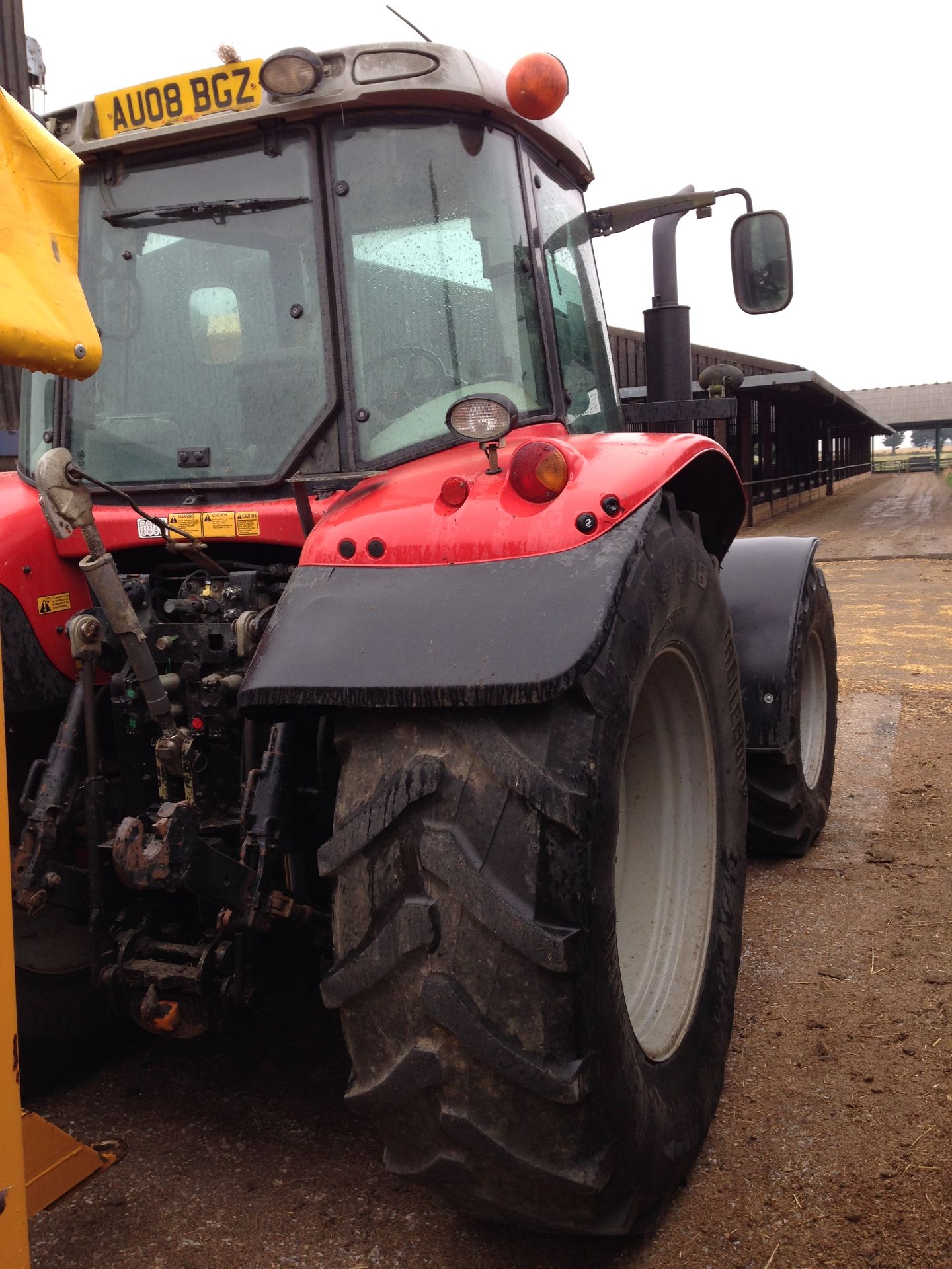 Massey Ferguson 6480 Dyna 6 Reg No: AU08 BGZ, Serial No: T036053 7,300 hours Location Diss, Norfolk. - Image 4 of 6