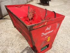 Ag Sawdust Dispenser 175, Matbro Brackets. Location Diss, Norfolk.