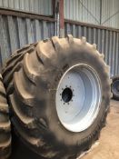 Tyres PR Michelin Ultra Flex 900/60x32 ultra flex 98% Location: Retford, Nottinghamshire