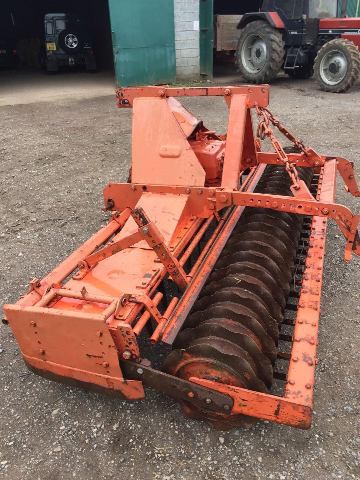 Howard 3m Power Harrow Serial Number 1773 09141 Spares and repairs,Location: Mansfield, Nottingham