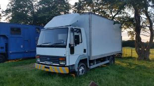 Iveco Lorry Runs, drives with tail lift and dry box NO VAT Location: Great Missenden Buckinghamshire