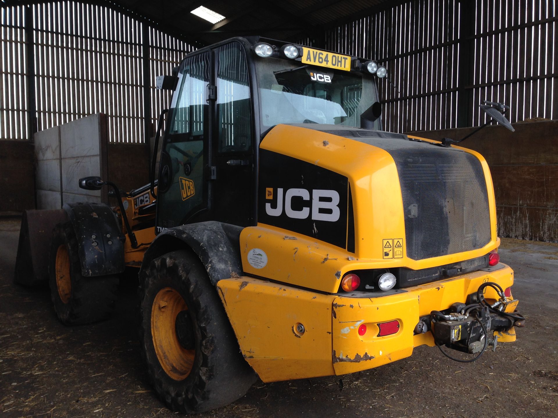 JCB TM320 Agri T4i iiiB, Articulated Loader, Auto Hitch, PUH, Location Diss, Norfolk. - Image 5 of 10