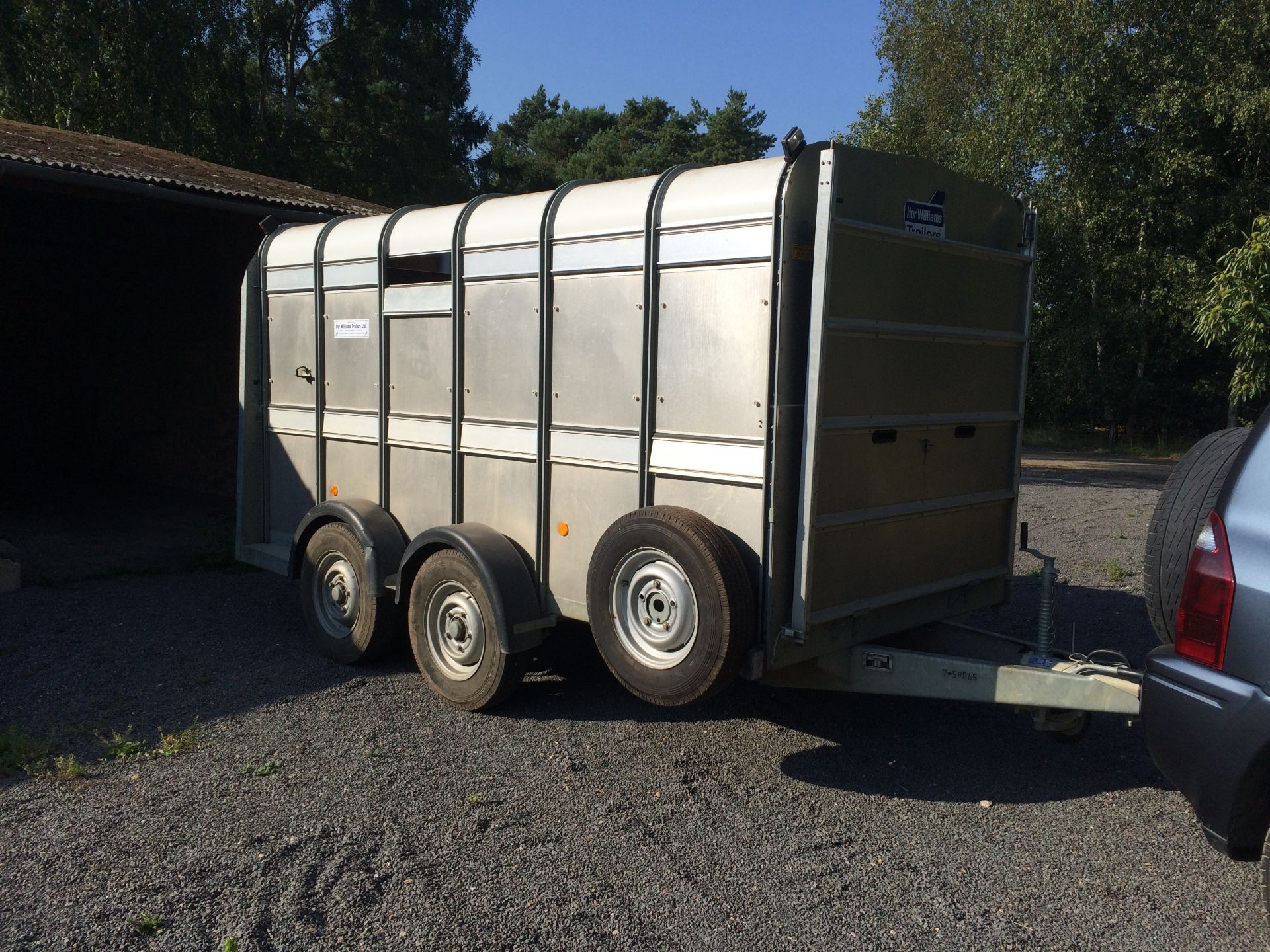 Ifor Williams Livestock Trailer, 12', year 2008. Location Diss, Norfolk. - Image 2 of 3