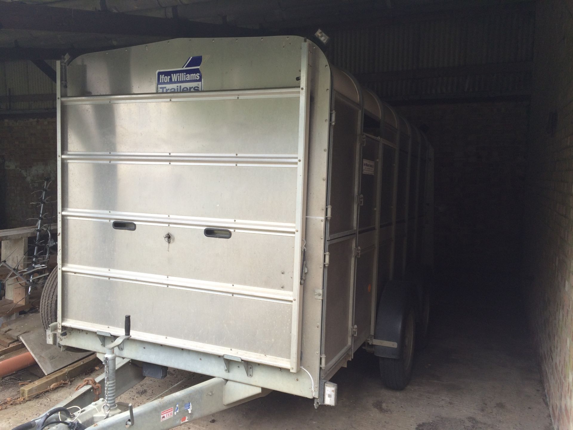 Ifor Williams Livestock Trailer, 12', year 2008. Location Diss, Norfolk. - Image 3 of 3