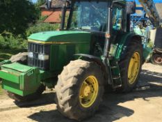 John Deere 6600 Tractor. On farm from new. Done 7334 hours. 2 x Spools. 1996 Location Diss, Norfolk.