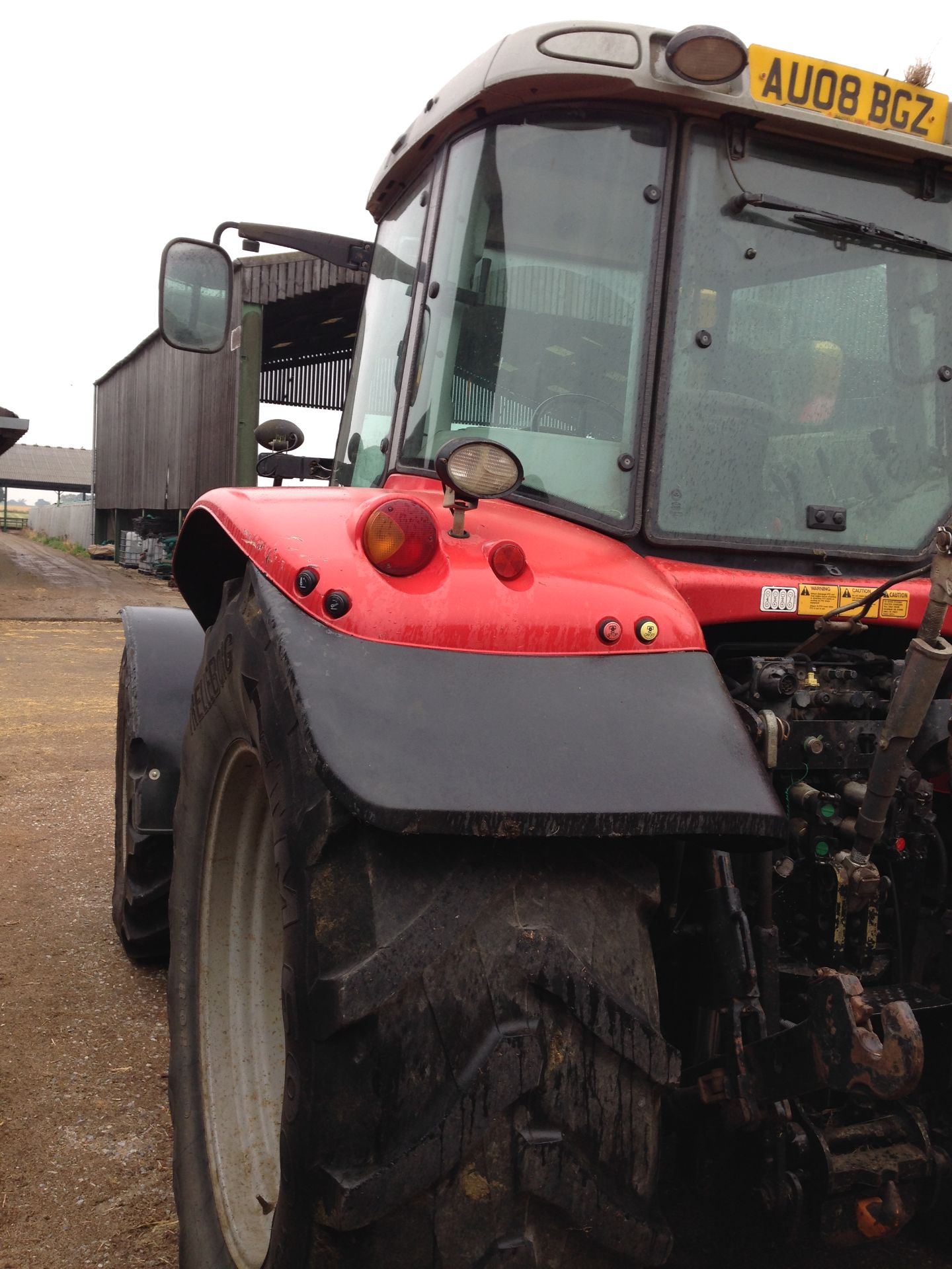 Massey Ferguson 6480 Dyna 6 Reg No: AU08 BGZ, Serial No: T036053 7,300 hours Location Diss, Norfolk. - Image 5 of 6