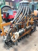 2003 Veenhuis Euroject 350 3.00/16. 3.00m mounted slurry injector Location Atherstone, Warwickshire.