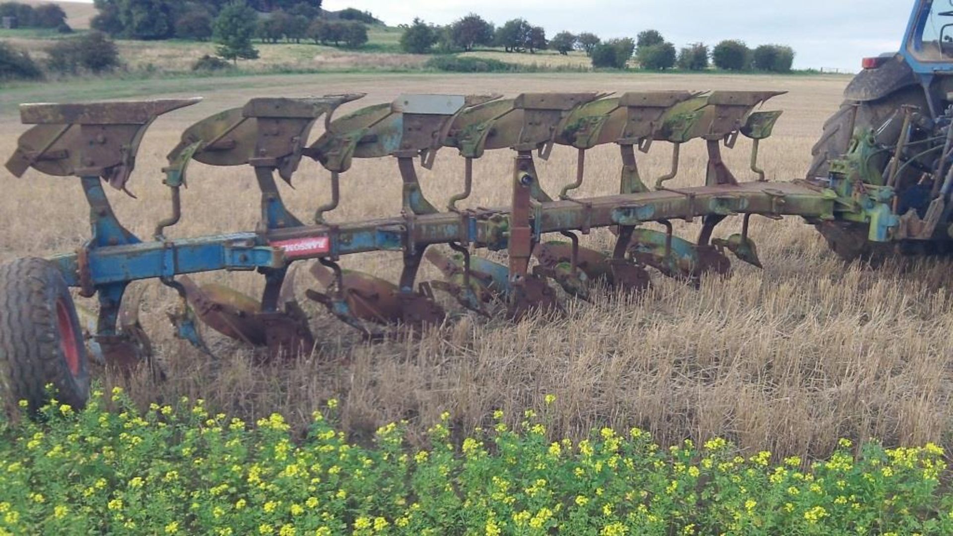 Ransome Plough 6 Furrow ( 3 +1 +1 +1) reversible Location: Horncastle, Lincolnshire