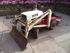Allen Roper RT13 Compact Tractor c/w Loader. Age not known, Location: Taunton, Somerset.