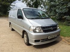 Toyota Hi Ace Van, 44,000 miles, Reg No: AP59 GGO, Diesel, MOT until 01/17. Location Diss, Norfolk.