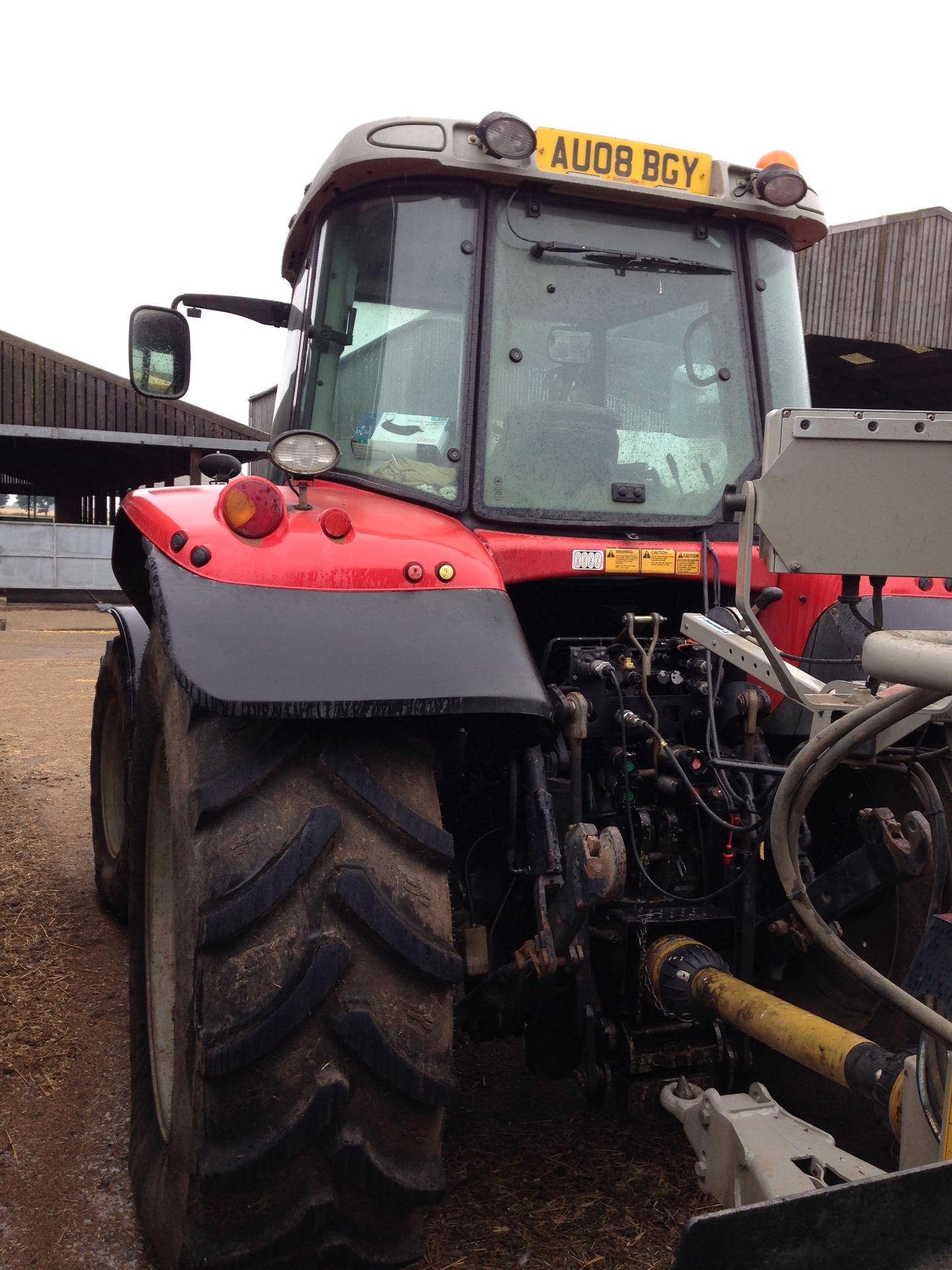 Massey Ferguson 6480 Dyna 6 Reg No: AU08 BGY, Serial No: T036021 8,900 hours Location Diss, Norfolk. - Image 4 of 7