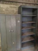 Shelving unit and cupboard