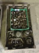 Quantity assorted wheel nuts and studs