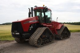 2001 Case IH STX440 Quadtrac crawler with rear linkage, drawbar and PTO. 900mm tracks and Trimble