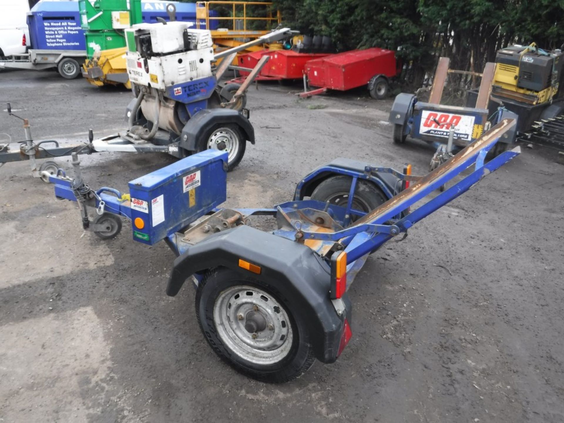 SINGLE DRUM ROLLER TRAILER (DIRECT GAP) [+ VAT] - Image 2 of 2