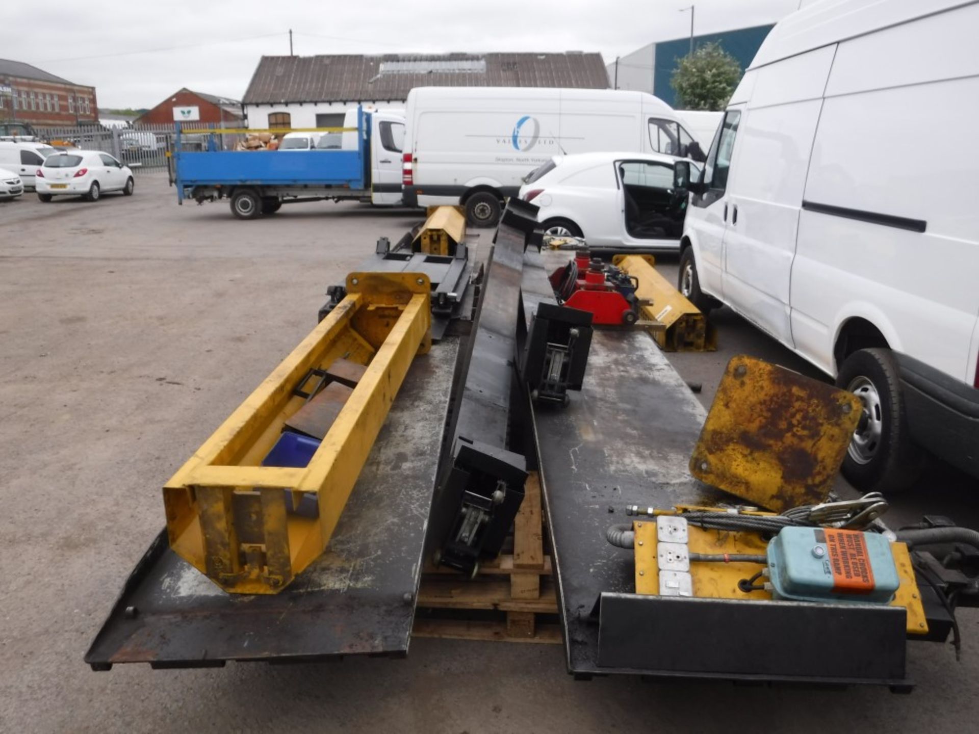 BRADBURY 4 POST 14 TON VEHICLE LIFT (DIRECT UNITED UTILITIES) [+ VAT] - Image 3 of 3