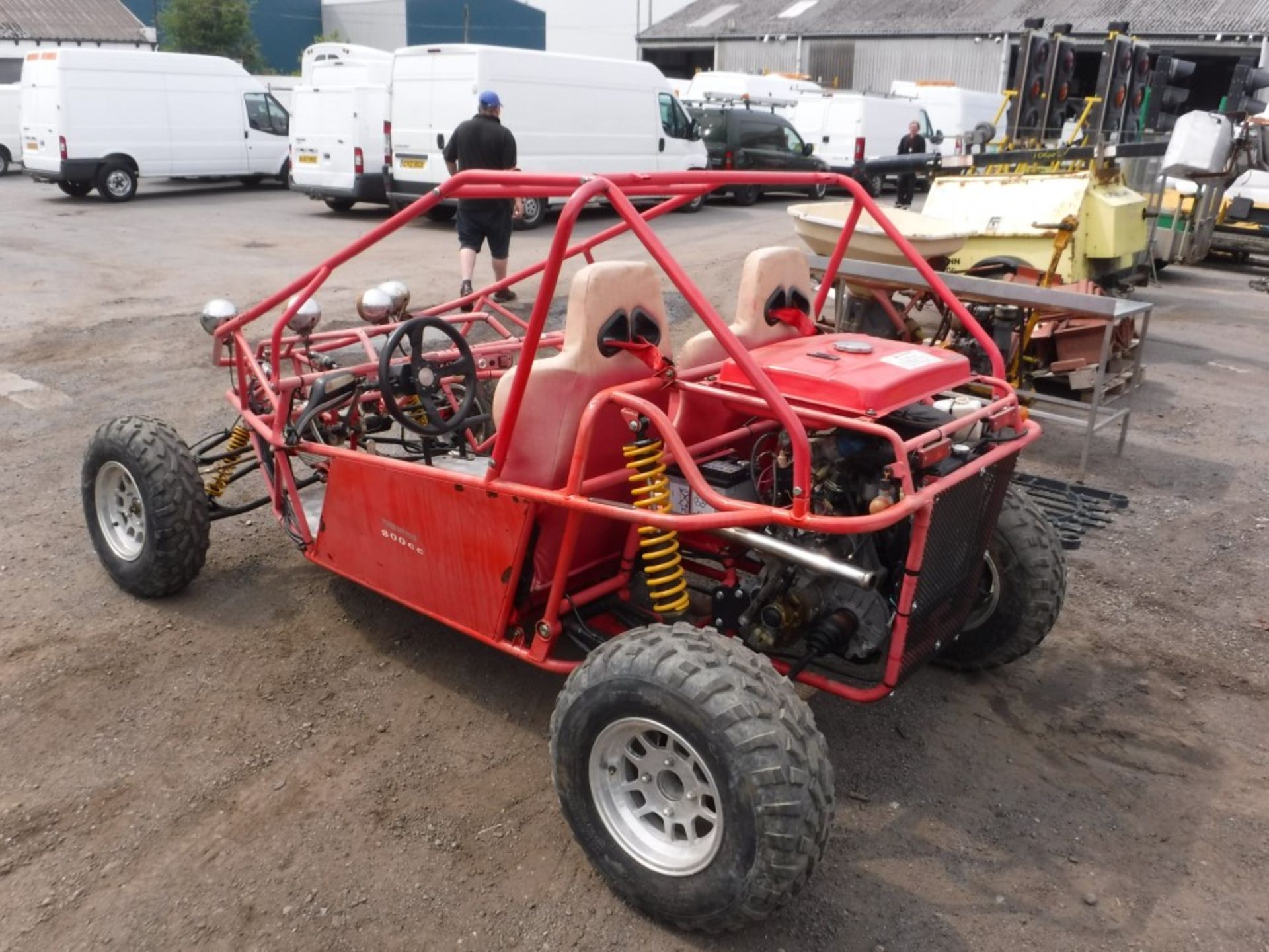 800CC PINK BUGGY [NO VAT] - Image 2 of 2