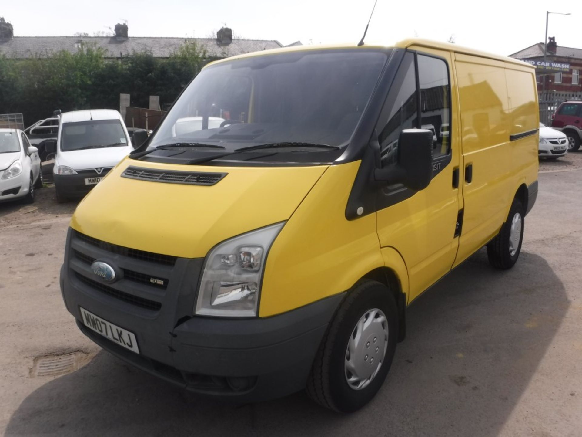 07 reg FORD TRANSIT 110 T330S FWD, 1ST REG 06/07, TEST 08/16, 187000M WARRANTED, V5 HERE, 2 FORMER - Image 2 of 5