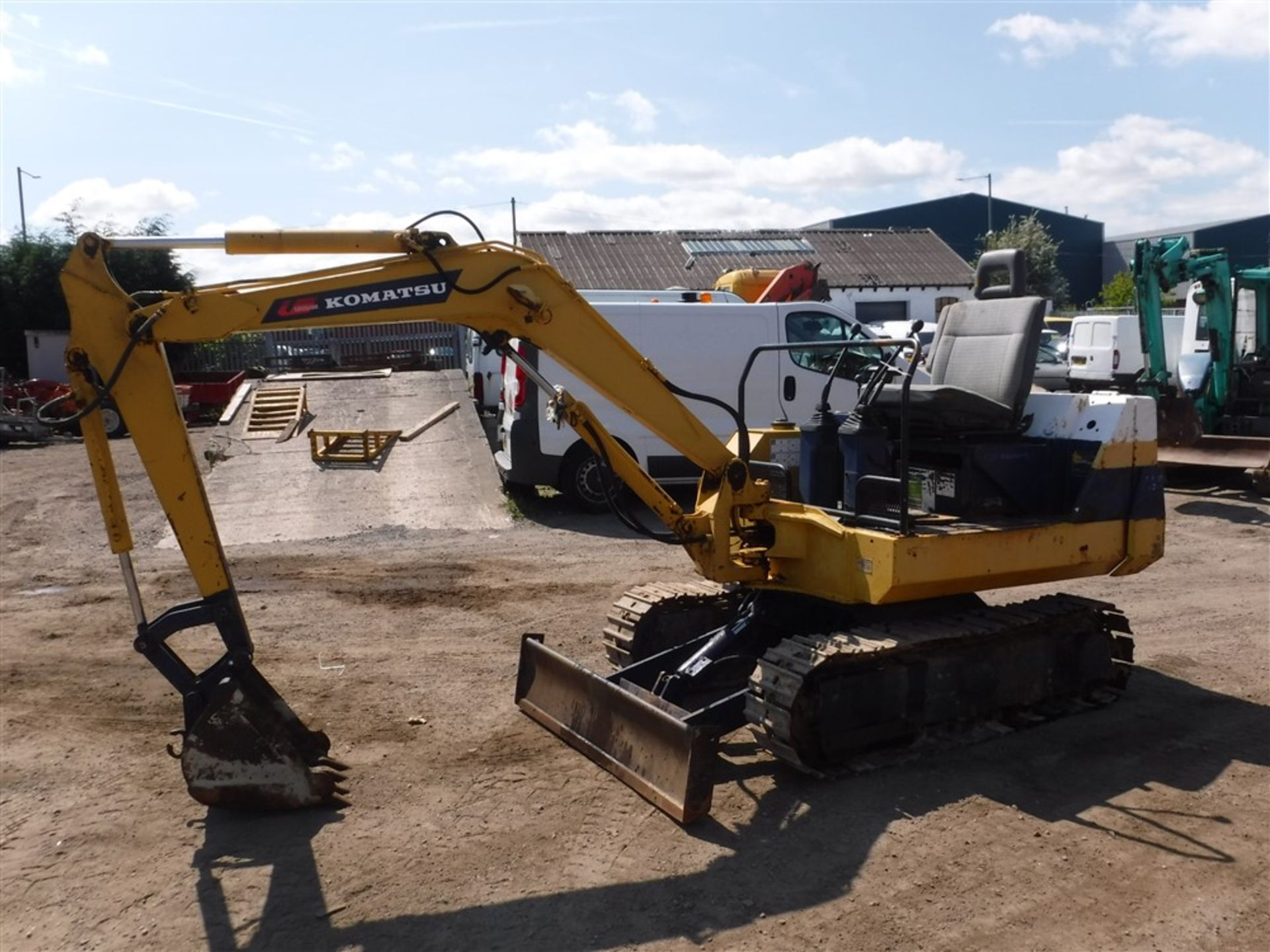 KOMATSU PC10 DIGGER, 7999 HOURS [+ VAT]