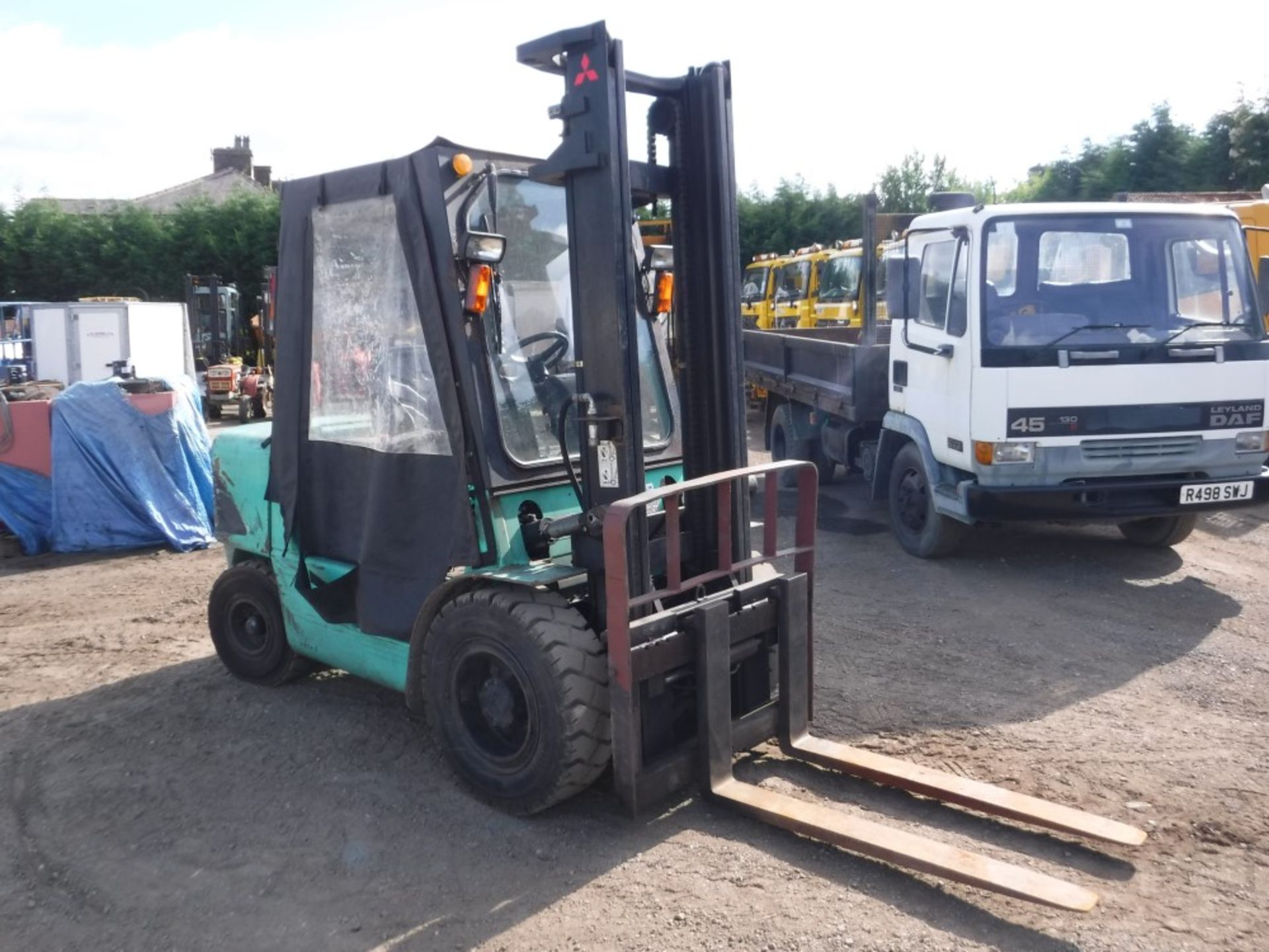 2003 MITSUBISHI 3.5 TON DIESEL FORK LIFT [+ VAT] - Image 4 of 5