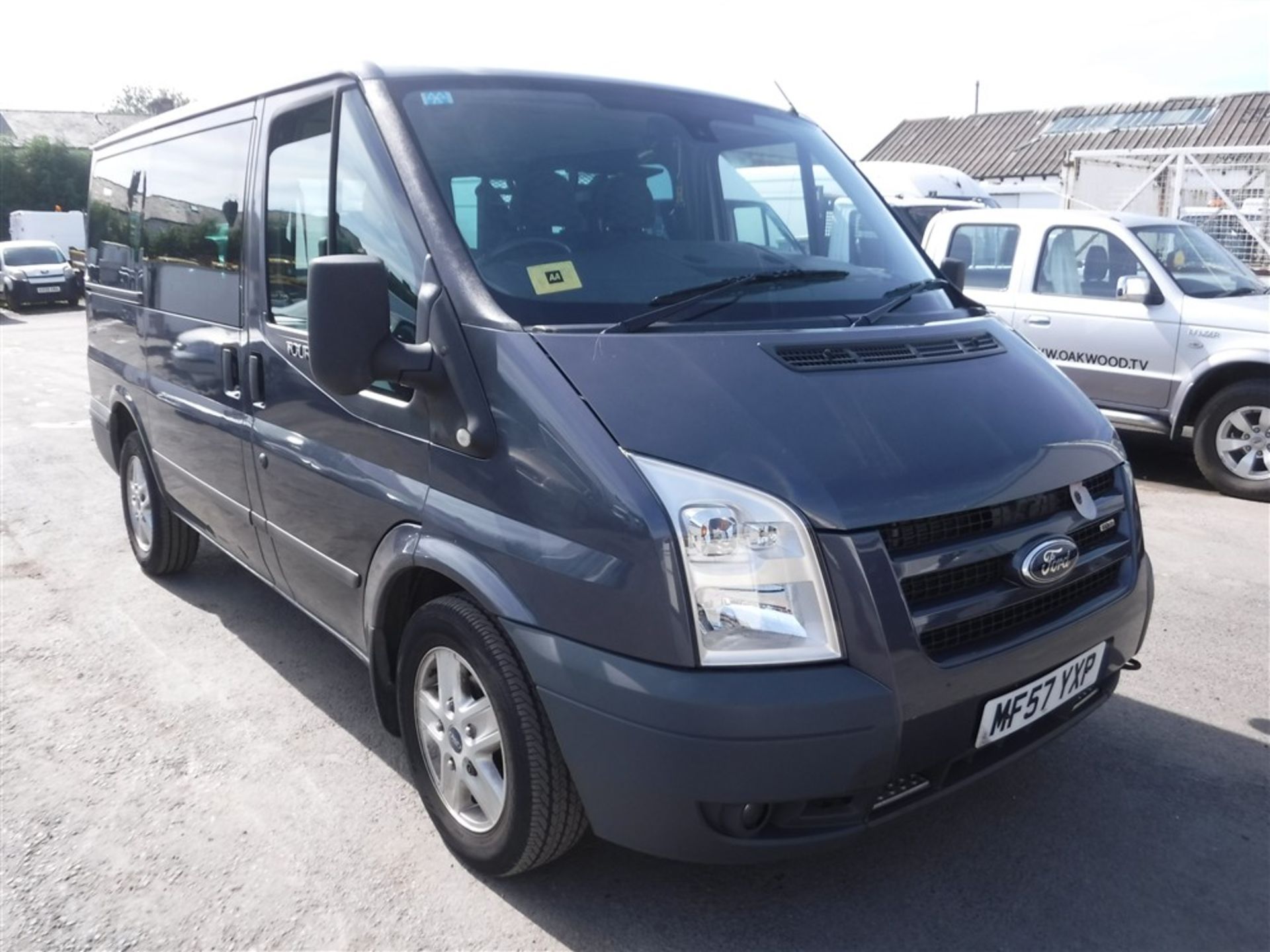 57 reg TRANSIT TOURNEO GLX130 MINIBUS, 1ST REG 10/07, TEST 03/17, V5 HERE, 1 OWNER FROM NEW (