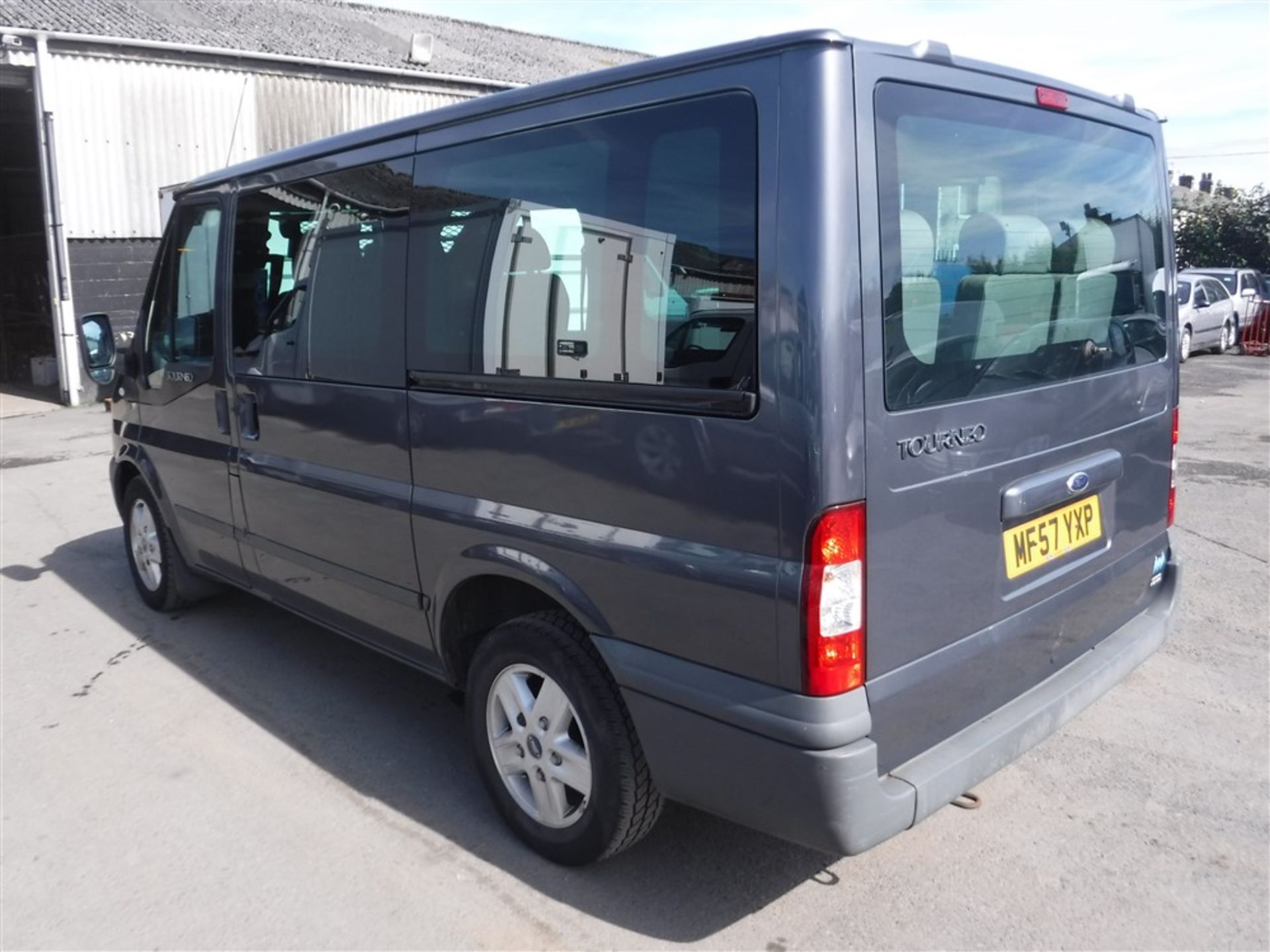 57 reg TRANSIT TOURNEO GLX130 MINIBUS, 1ST REG 10/07, TEST 03/17, V5 HERE, 1 OWNER FROM NEW ( - Image 3 of 5