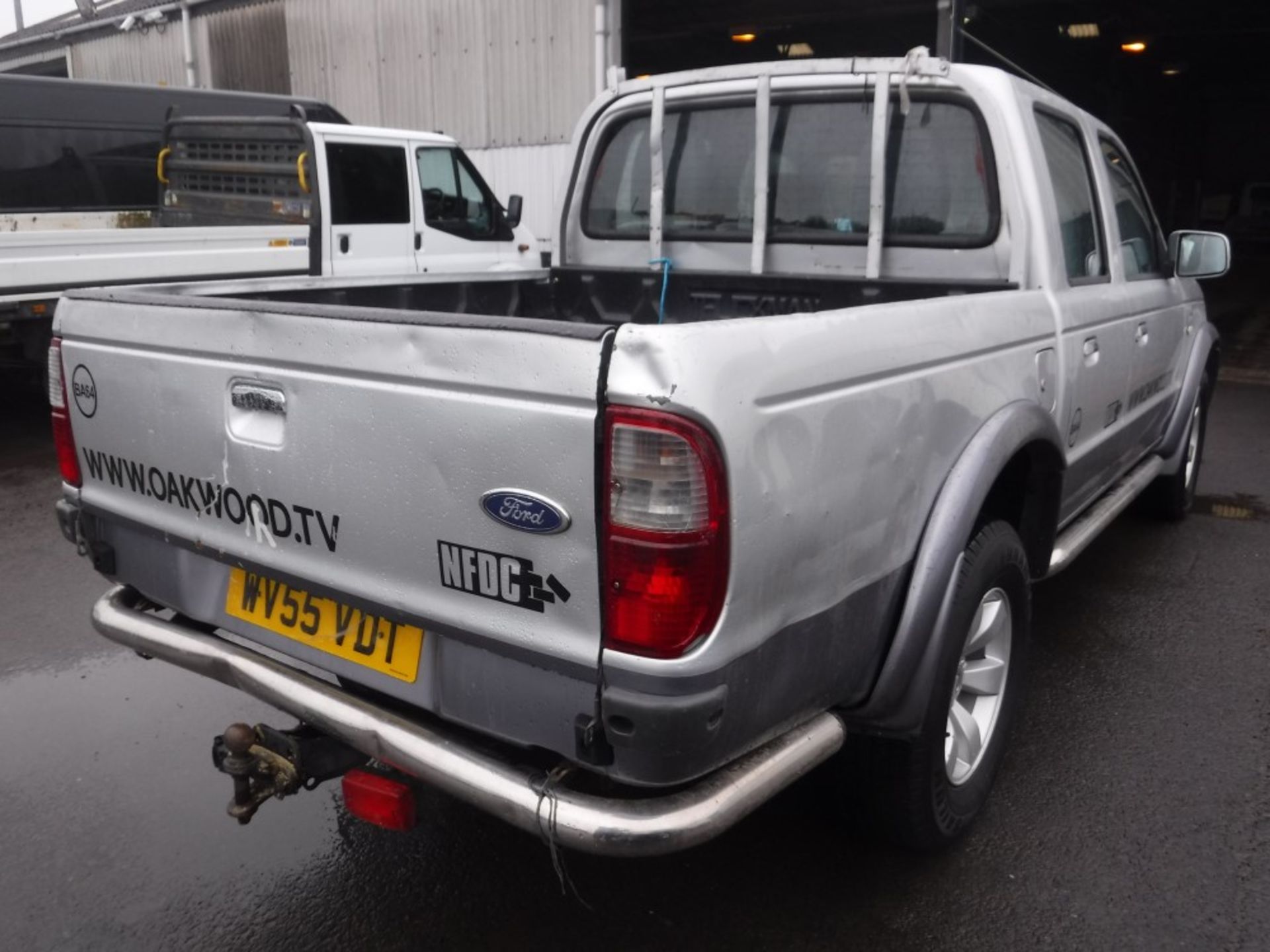 55 reg FORD RANGER XLT 4X4 TD PICKUP, IST REG 09/05, TEST 12/16, 199720M NOT WARRANTED, V5 HERE, 3 - Image 4 of 5