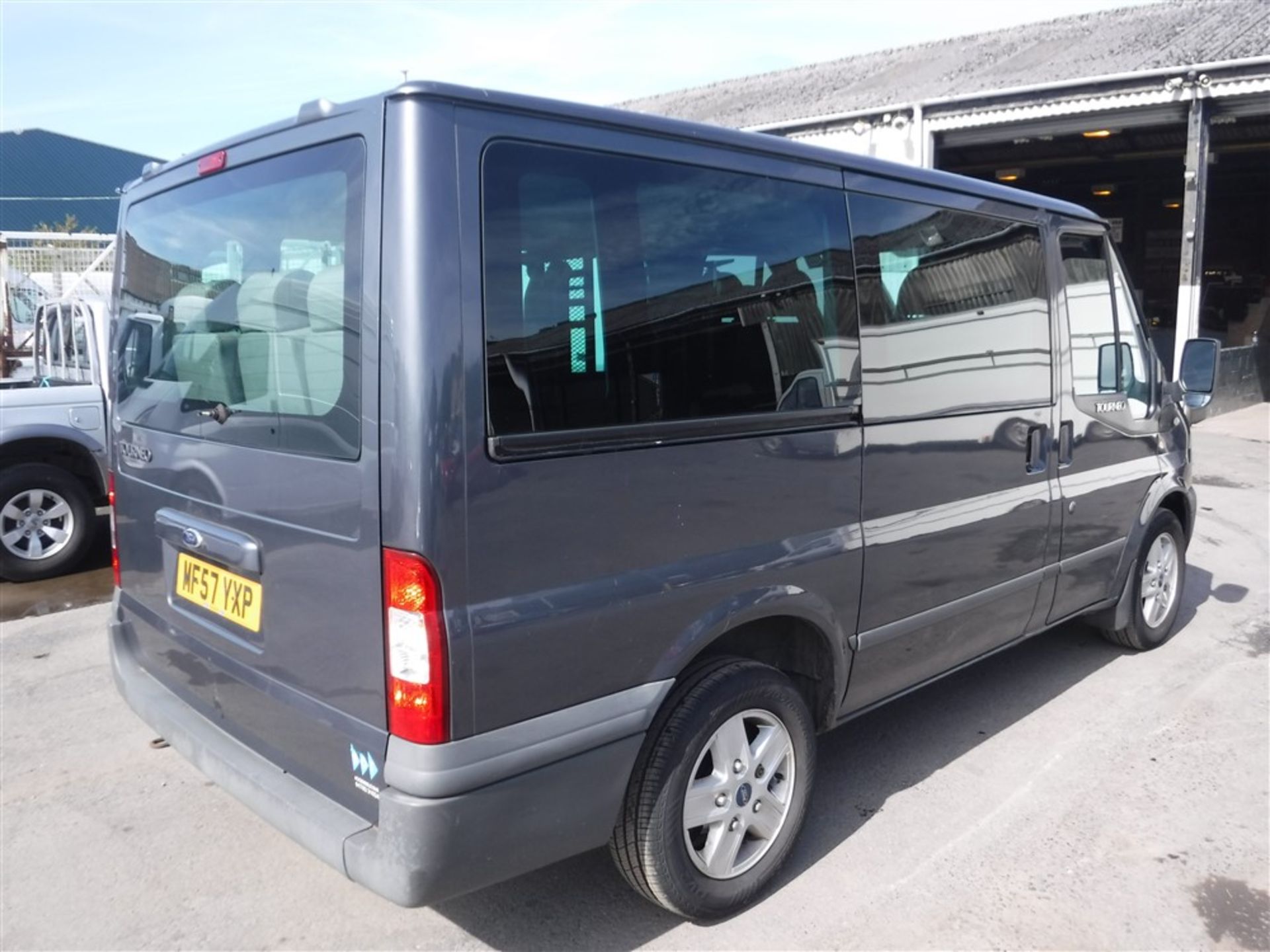 57 reg TRANSIT TOURNEO GLX130 MINIBUS, 1ST REG 10/07, TEST 03/17, V5 HERE, 1 OWNER FROM NEW ( - Image 4 of 5