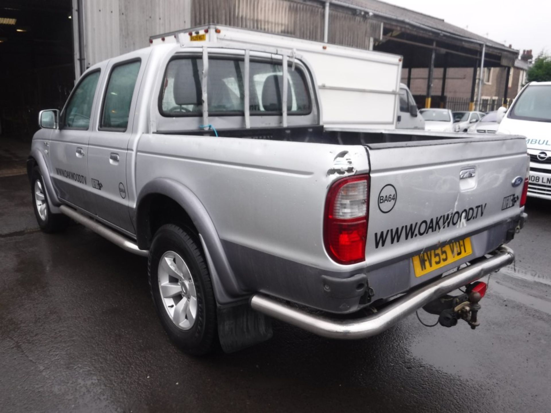 55 reg FORD RANGER XLT 4X4 TD PICKUP, IST REG 09/05, TEST 12/16, 199720M NOT WARRANTED, V5 HERE, 3 - Image 3 of 5