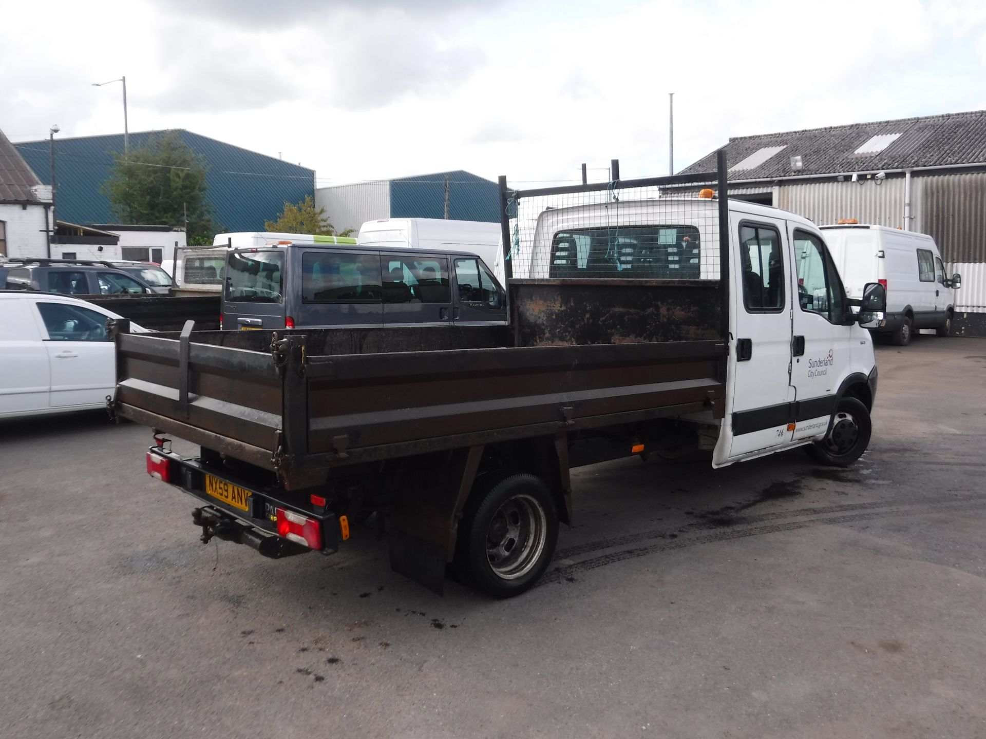 59 reg IVECO DAILY 35C12 XLWB TIPPER, 1ST REG 09/09, 54655M, V5 HERE, 1 OWNER FROM NEW [+ VAT] - Image 4 of 5