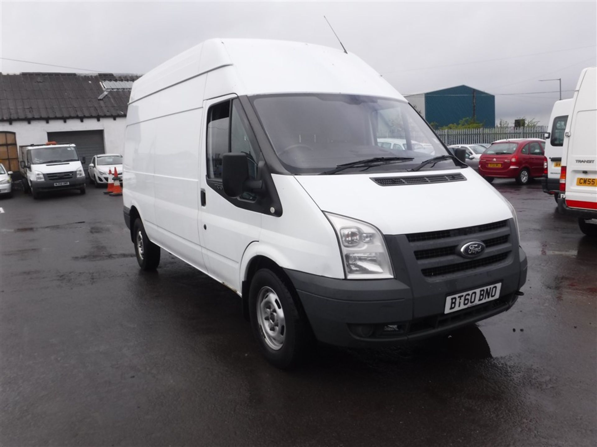 60 reg FORD TRANSIT 115 T350L RWD PANEL VAN, 1ST REG 12/10, TEST 01/17, 112810M WARRANTED, V5