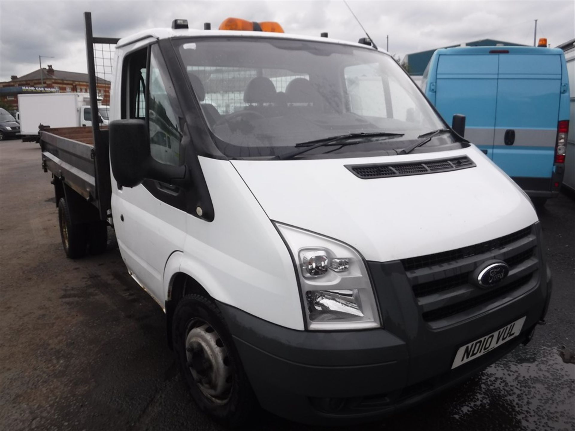 10 reg FORD TRANSIT TIPPER 100 T350M RWD TIPPER, 1ST REG 08/10, TEST 05/17, 126100M WARRANTED, V5