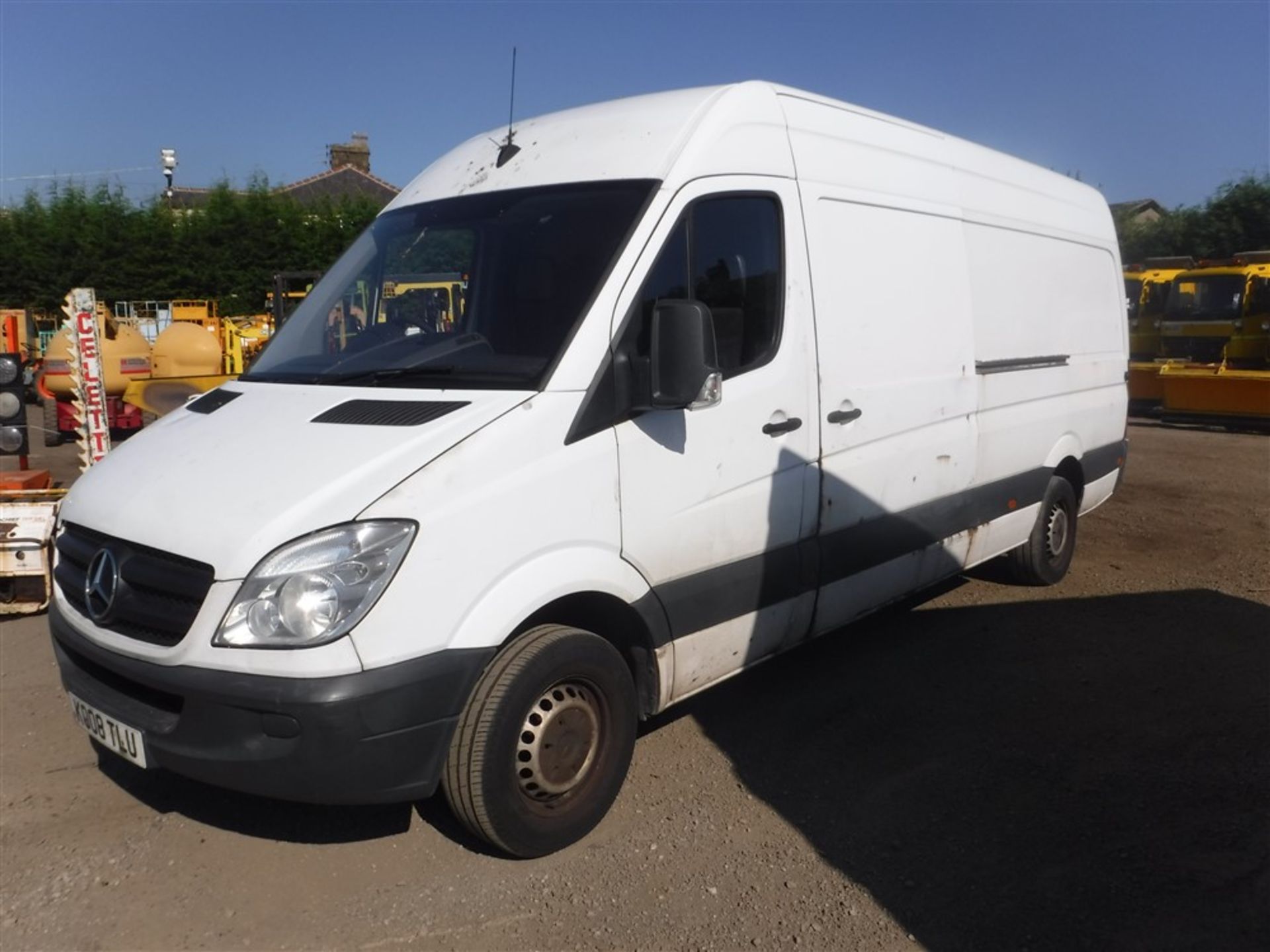 08 reg MERCEDES SPRINTER 311 CDI LWB, 1ST REG 07/08, TEST 04/17, NO V5 - GREEN SLIP ONLY [+ VAT] - Image 2 of 5