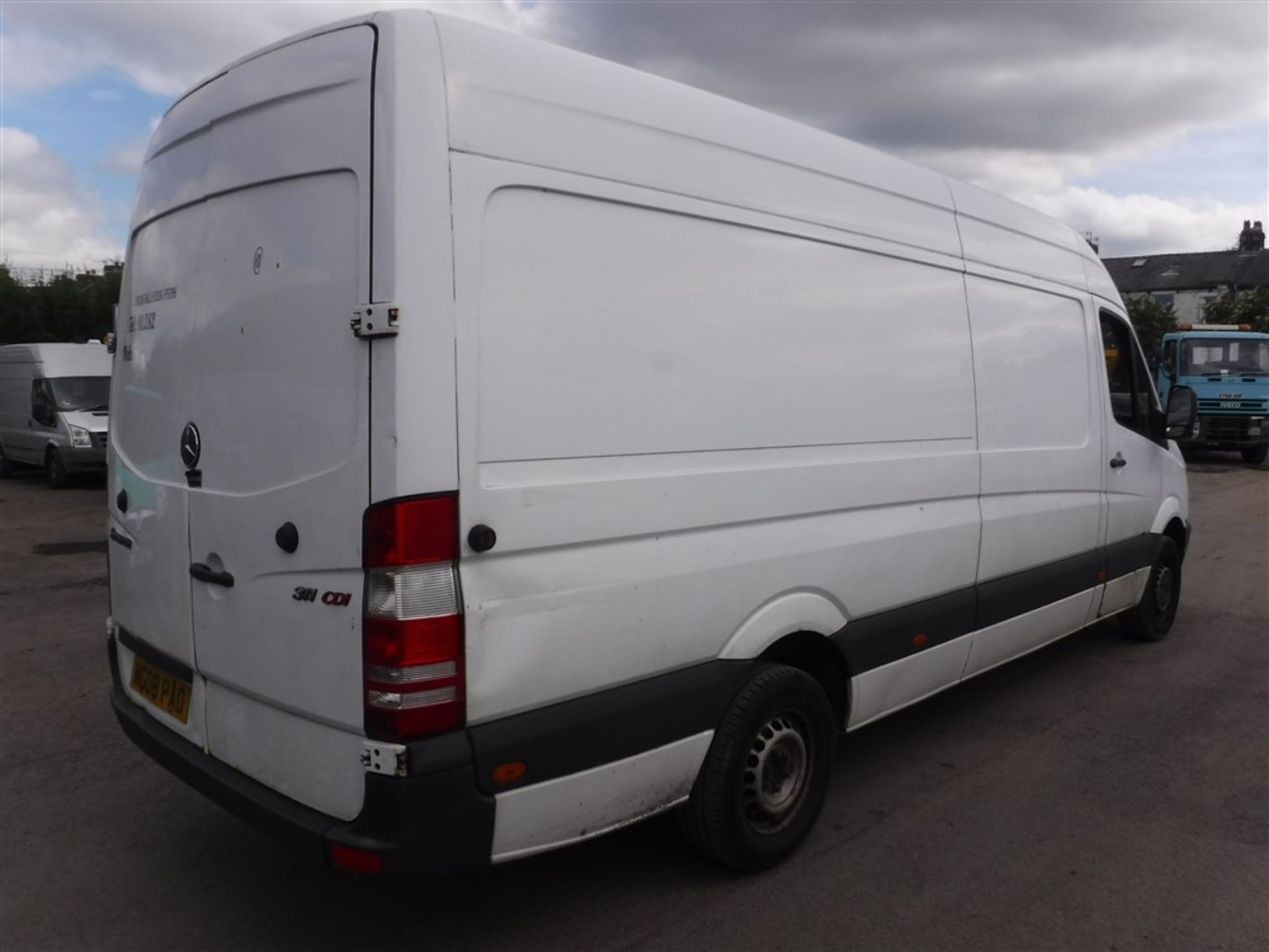 08 reg MERCEDES SPRINTER 311 CDI LWB, 1ST REG 04/08, TEST 09/16, 238501M, V5 HERE, 1 FORMER - Image 4 of 5