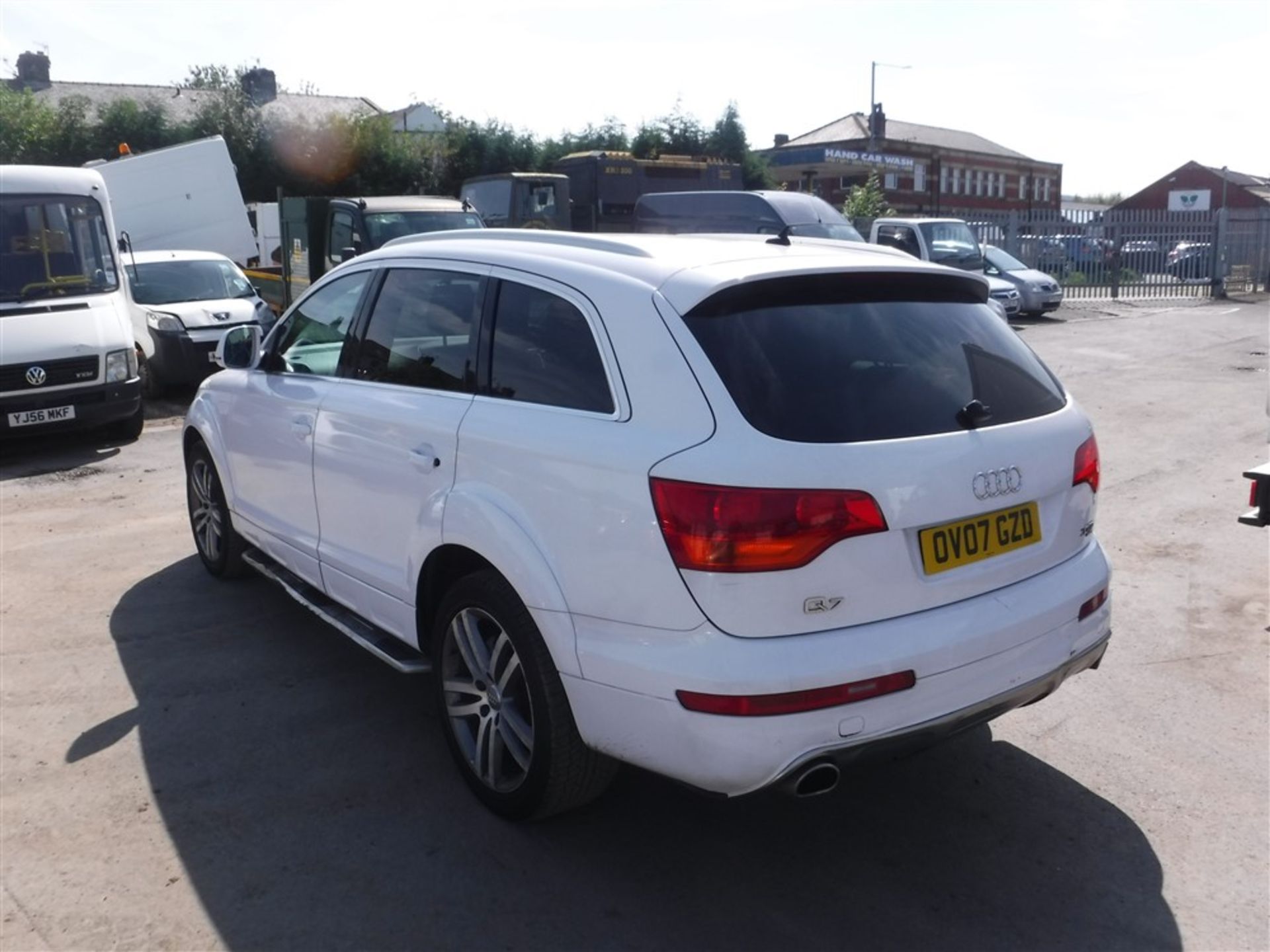 07 reg AUDI Q7 LE TDI QUATTEO A ESTATE, 1ST REG 04/07, TEST 09/16, 105375M NOT WARRANTED, V5 HERE, 2 - Image 3 of 5